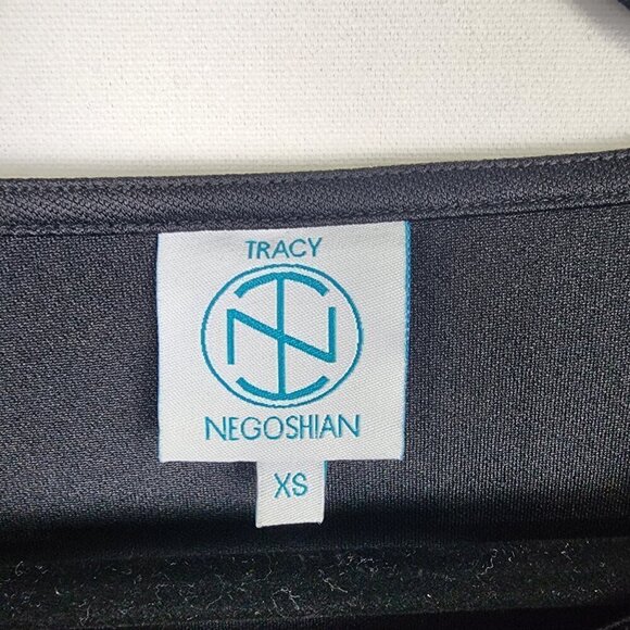 Tracy Negoshian Bell Sleeve Pearl Detail Modest Blouse XS - Picture 2 of 6